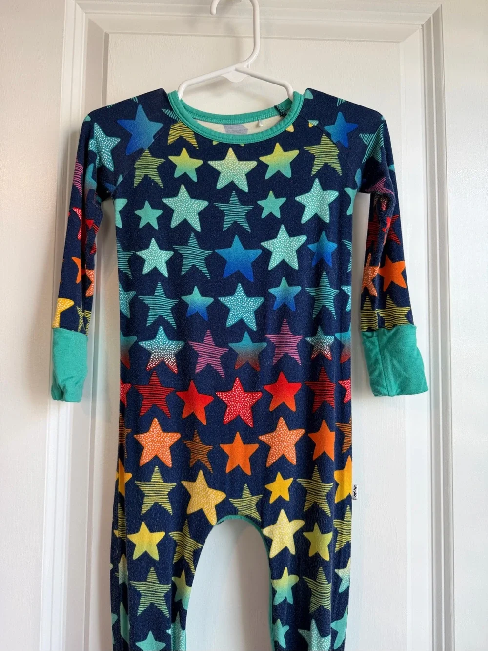 Little Sleepies fabric out crescent